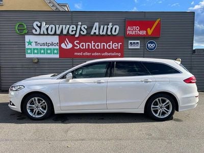 Hvidmetal Brugt 2018 Ford Mondeo Titanium Stationcar | 179.900 kr. (Lidt for dyr)