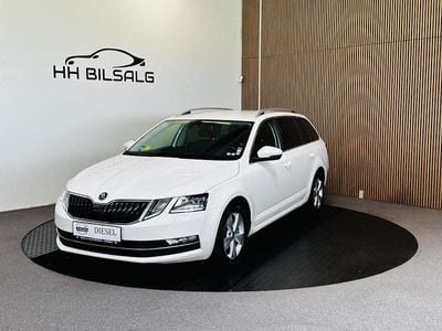 Hvid Brugt 2017 Skoda Octavia Business Line Stationcar | 114.700 kr. (Lidt for dyr)