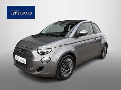 Grå Brugt 2021 Fiat 500e Icon Cabriolet | 148.800 kr. (Lidt for dyr)
