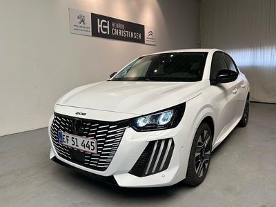 Hvid Brugt 2024 Peugeot 208 Allure+ Hatchback | 184.900 kr. (Fair pris)