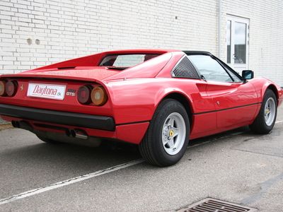 Rød Brugt 1981 Ferrari 308 Cabriolet | 659.000 kr.