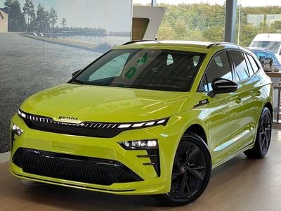 Grøn Ny 2025 Skoda Enyaq iV RS SUV | 449.900 kr.
