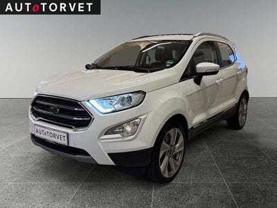 Hvid Brugt 2018 Ford Ecosport Titanium SUV | 119.900 kr. (Lidt for dyr)