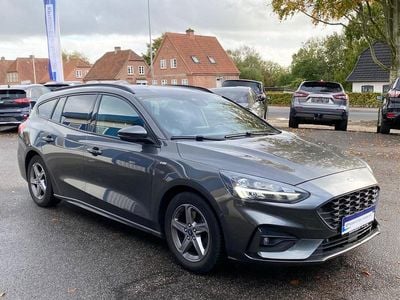 Gråmetal Brugt 2019 Ford Focus ST-Line Stationcar | 159.900 kr. (Dyr)