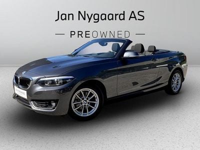 Gråmetal Brugt 2020 BMW 218 Advantage Cabriolet | 349.000 kr.