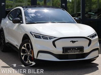 Hvid Brugt 2024 Ford Mustang Mach-E Extended Range SUV | 349.900 kr. (Fair pris)