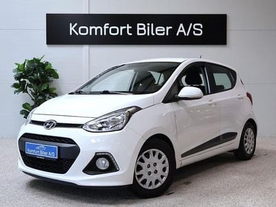 Hvid Brugt 2014 Hyundai i10 Style Hatchback | 29.800 kr.