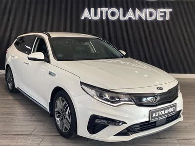 Hvid Brugt 2019 Kia Optima Hybrid Sedan | 134.800 kr. (God pris)