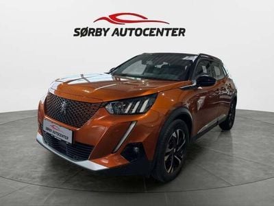 Orange Brugt 2021 Peugeot e-2008 GT-line SUV | 167.900 kr. (Fair pris)