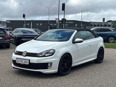 Hvid Brugt 2016 VW Golf Cabriolet GTI Cabriolet | 279.990 kr.