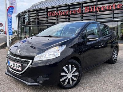 Sort Brugt 2014 Peugeot 208 Access Hatchback | 58.850 kr. (Dyr)