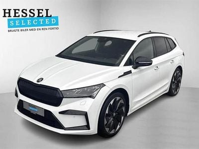 Hvid Brugt 2021 Skoda Enyaq iV SUV | 204.900 kr. (Fair pris)