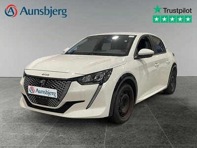 Hvid Brugt 2021 Peugeot e-208 Active Hatchback | 119.500 kr. (Fair pris)