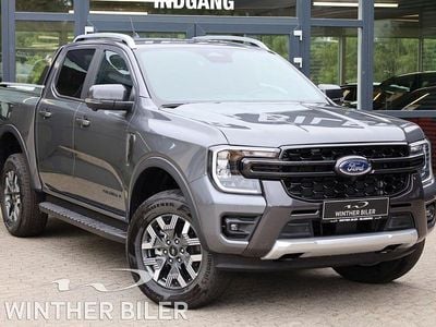 Gråmetal Ny 2025 Ford Ranger Wildtrack Afhentning | 449.900 kr.