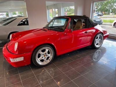 Rød Brugt 1990 Porsche 964 Cabriolet | 599.911 kr.