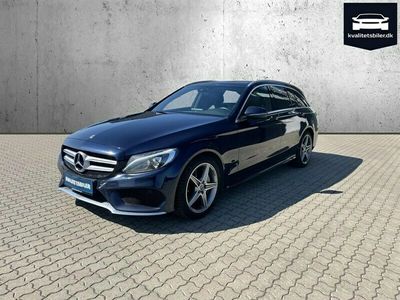 brugt Mercedes C300 T 2,0 AMG Line 9G-Tronic 245HK Stc 7g Aut.