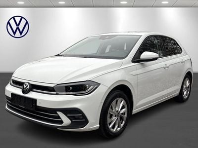 Hvid Brugt 2023 VW Polo Style Hatchback | 244.900 kr. (Fair pris)
