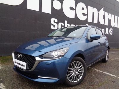 Lysblåmetal Brugt 2022 Mazda 2 Cosmo Hatchback | 189.800 kr. (Fair pris)