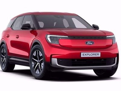 Rødmetal Ny 2024 Ford Explorer Extended Range SUV | 314.900 kr. (God pris)
