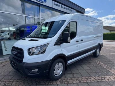 Hvid Ny 2025 Ford Transit Trend Van | 339.800 kr.