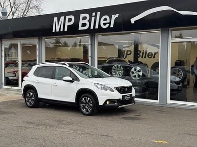Brugt Peugeot 2008 Allure Sky 100 HK (73 kW) 2019 Hvid SUV