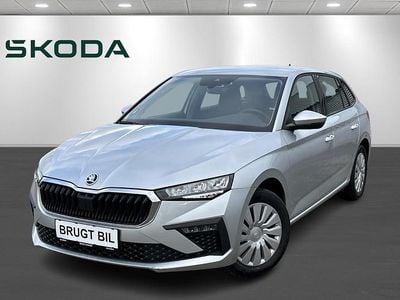 Sølvmetal Brugt 2024 Skoda Scala Essence Hatchback | 214.900 kr. (God pris)