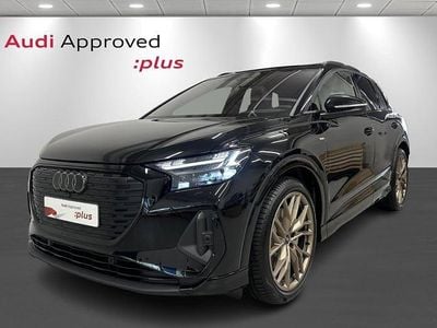 Sortmetal Brugt 2025 Audi Q4 e-tron Design SUV | 499.900 kr.