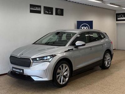 Sølvmetal Brugt 2023 Skoda Enyaq iV Loft SUV | 264.800 kr. (God pris)
