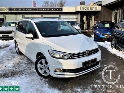 Hvidmetal Brugt 2021 VW Touran Highline MPV | 299.800 kr. (Fair pris)
