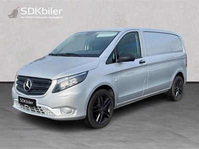 Sølv Brugt 2022 Mercedes Vito Van | 249.900 kr.