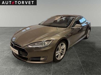 Champagnemetal Brugt 2015 Tesla Model S Sedan | 159.700 kr.