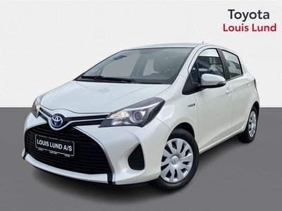 brugt Toyota Yaris Hybrid 1,5 Hybrid E-CVT 100HK 5d Trinl. Gear A+++