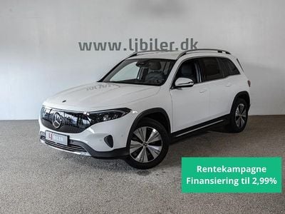 Hvid Brugt 2024 Mercedes EQB300 Progressive SUV | 339.800 kr. (Lidt for dyr)