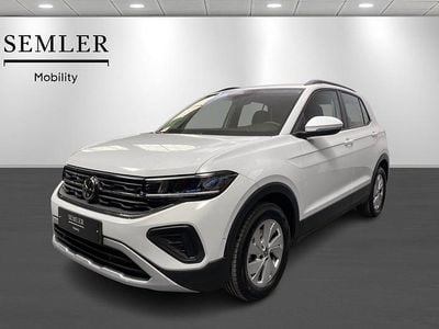 Hvid Brugt 2024 VW T-Cross Life SUV | 299.900 kr. (Lidt for dyr)