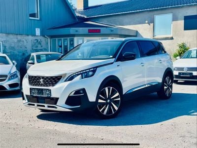 Hvid Brugt 2019 Peugeot 5008 GT-line MPV | 240.000 kr.