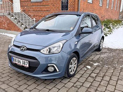 Brugt Hyundai i10 GO! 65 HK (47 kW) 2016 Blå Hatchback