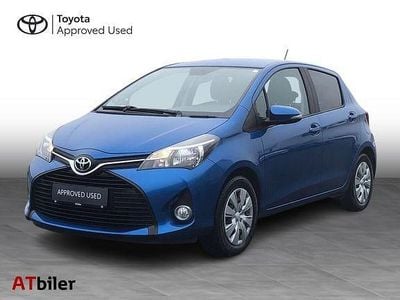 Brugt Toyota Yaris Style 69 HK (50 kW) 2015 Blå Hatchback