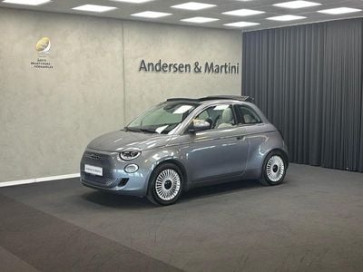 Graametal Brugt 2020 Fiat 500e La Prima Cabriolet | 149.900 kr. (Lidt for dyr)