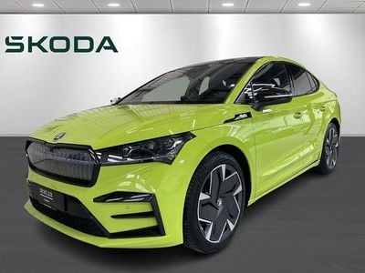 Brugt Skoda Enyaq iV RS 219 kW (299 HK) 2023 Grøn SUV