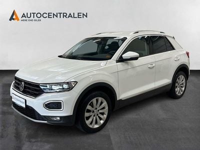 Hvid Brugt 2019 VW T-Roc Sport SUV | 209.900 kr. (Fair pris)