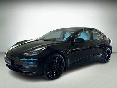 Sort Brugt 2022 Tesla Model 3 Long Range AWD Sedan | 219.900 kr. (Fair pris)