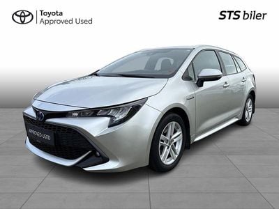 Precious silver Brugt 2019 Toyota Corolla H3 Stationcar | 164.900 kr. (Fair pris)