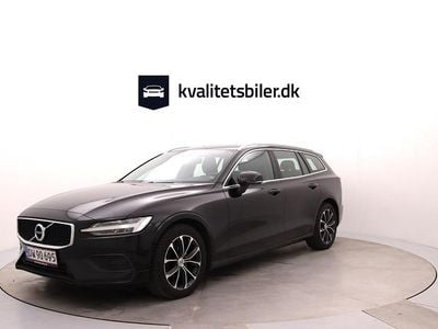Brugt Volvo V60 Momentum 190 HK (139 kW) 2020 Sort Stationcar