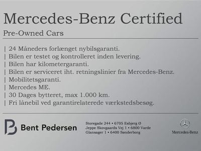 Obsidiansort metallak Brugt 2024 Mercedes E220 Stationcar | 889.990 kr.