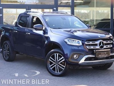 Mørkblåmetal Brugt 2020 Mercedes X350 AMG line Afhentning | 319.900 kr.