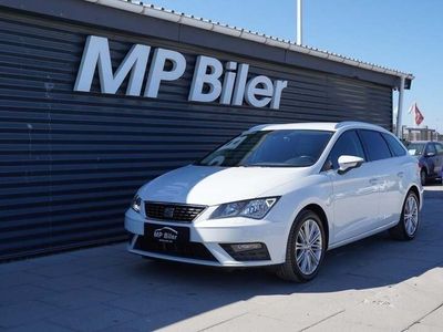 Hvid Brugt 2018 Seat Leon ST XCELLENCE Stationcar | 129.900 kr.