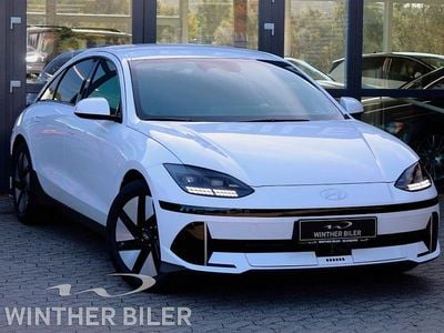 Hvid Ny 2025 Hyundai Ioniq 6 Advanced Sedan | 289.900 kr. (God pris)