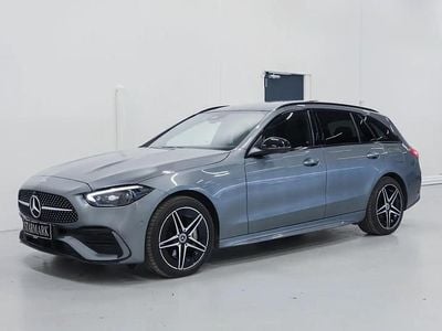 Gråmetal Brugt 2023 Mercedes C300e Stationcar | 519.900 kr. (Dyr)