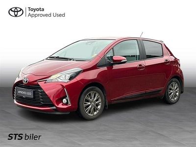 Rødmetal Brugt 2018 Toyota Yaris Premium Hatchback | 114.900 kr. (Lidt for dyr)