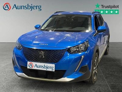 Blå metal Brugt 2022 Peugeot e-2008 Allure SUV | 127.500 kr. (Fair pris)